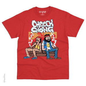 Band Tees Cheech & Chong Couch Locked SHIRT NEW