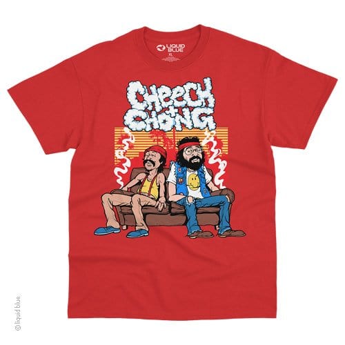 Band Tees Cheech & Chong Couch Locked SHIRT NEW