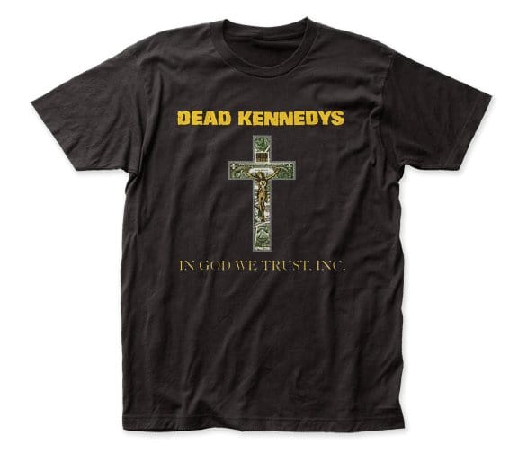 Band Tees Dead Kennedys In God We Trust SHIRT NEW