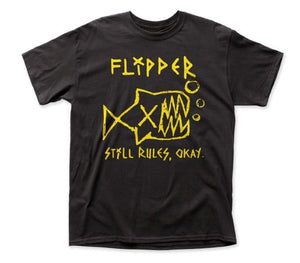 Band Tees Flipper Still Rules Okay SHIRT NEW