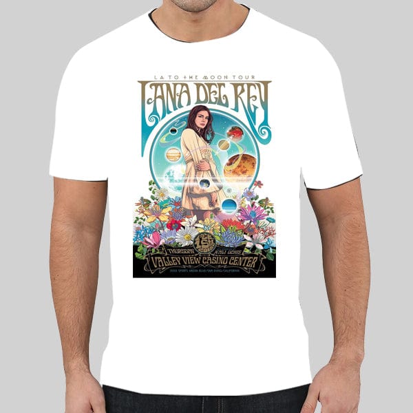 Band Tees Lana Del Rey LA to the Moon SHIRT NEW