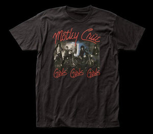 Band Tees Motley Crue – Girls Girls Girls SHIRT NEW