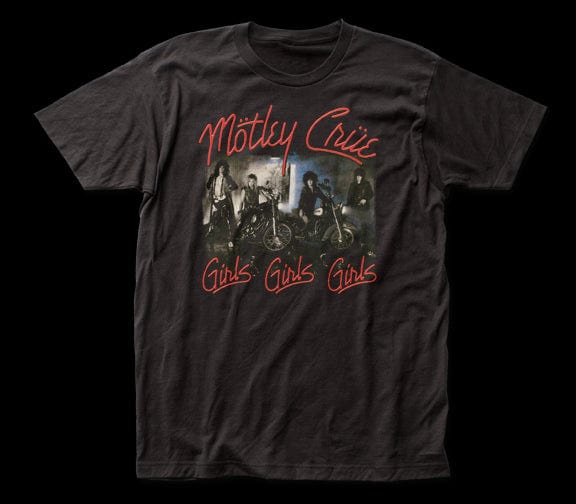 Band Tees Motley Crue – Girls Girls Girls SHIRT NEW