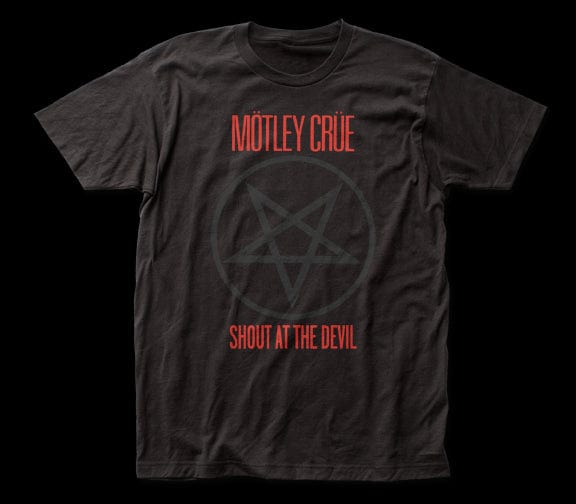 Band Tees Motley Crue – Shout At The Devil SHIRT NEW