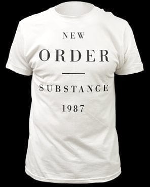 Band Tees New Order - Substance SHIRT NEW