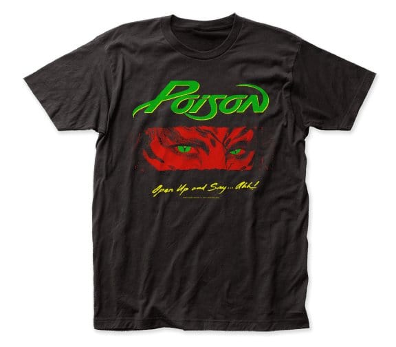 Band Tees Poison – Open Up and Say… Ahh! SHIRT NEW