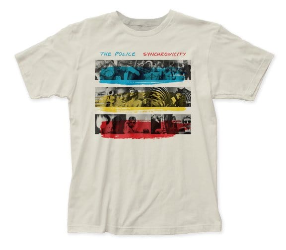 Band Tees Police Synchronicity SHIRT NEW