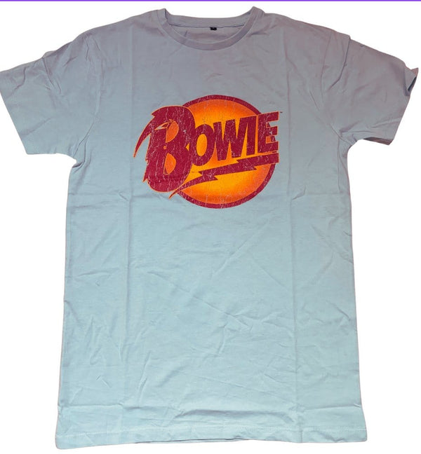 Band Tees Small / Light Blue David Bowie Diamond Dogs Vintage SHIRT NEW BOWTS09MBL01