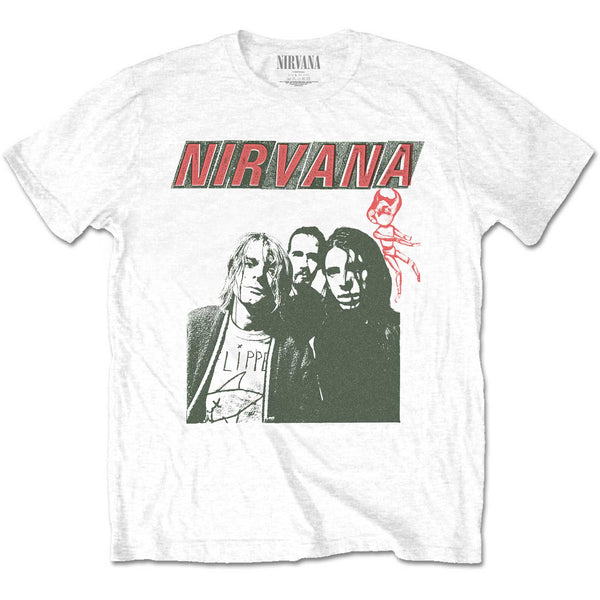 Band Tees Small Nirvana Flipper SHIRT NEW NIRVTS43MW-1
