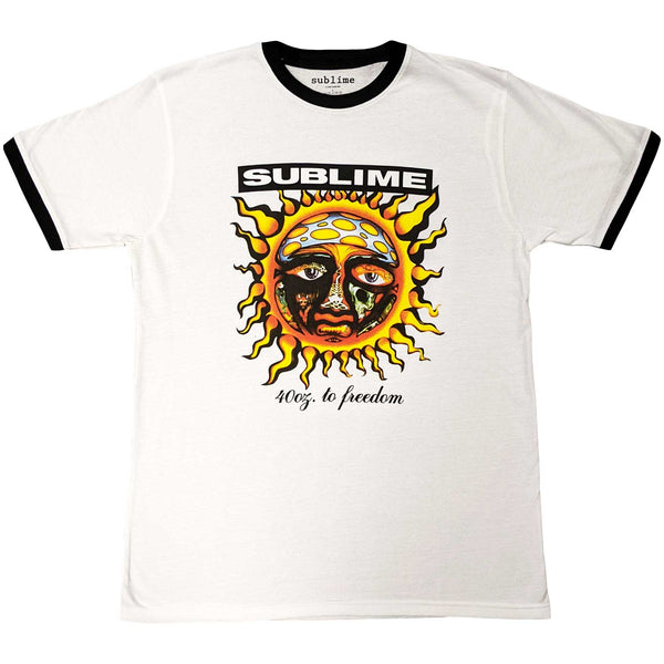 Band Tees Sublime 40oz. To Freedom Ringer SHIRT