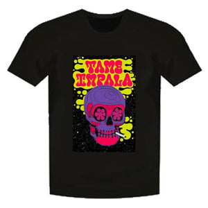 Band Tees Tame Impala Skull SHIRT NEW