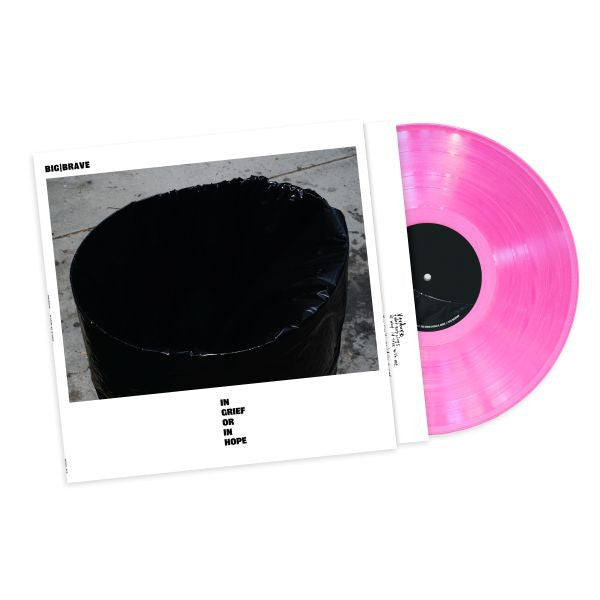 BIG BRAVE - in grief or in hope LP NEW Pink Vinyl