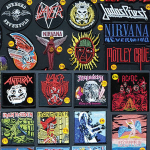 Best Selling Band / Music Pop Culture Patches
