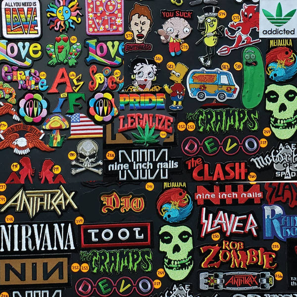Best Selling Band / Music Pop Culture Patches