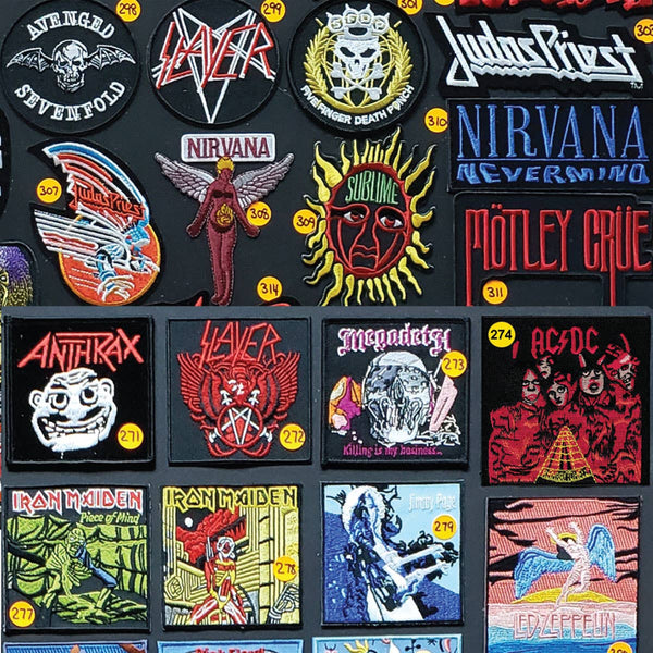 Best Selling Band / Music Pop Culture Patches