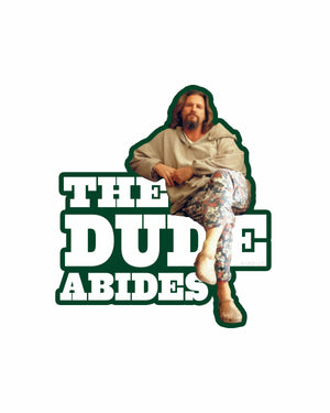 Big Lebowski Dude Abides Funky Chunky Magnet 840391167049