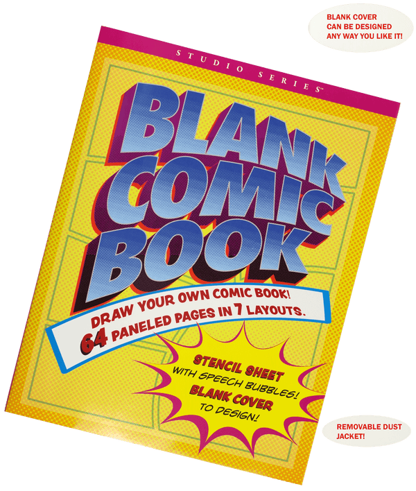 Blank Comic Book (Stencil included)