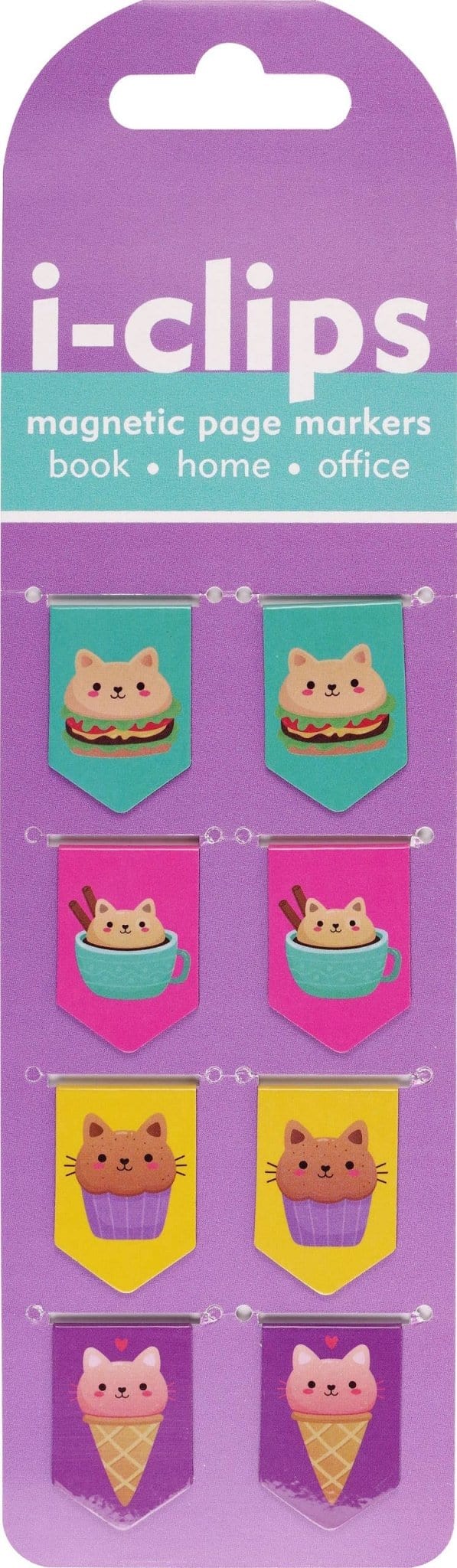 Bookmarks Kawaii Cats i-clips Magnetic Page Markers 9781441338372