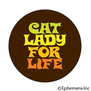 Button-Cat lady for life 991305