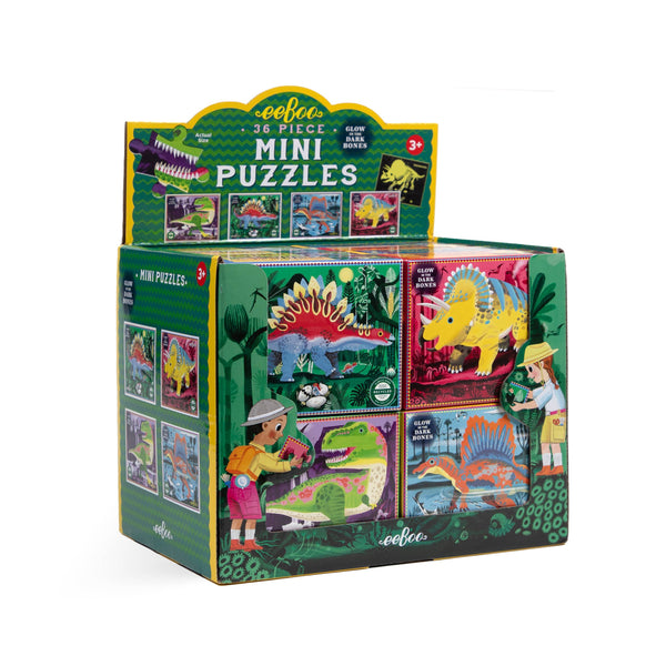 Dino Glow-in-the-Dark Mini 36 Piece Puzzle