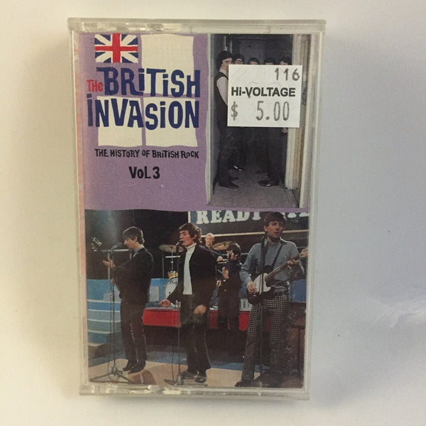 Cassettes British Invasion Vol. 3 CASSETTE USED 10000007