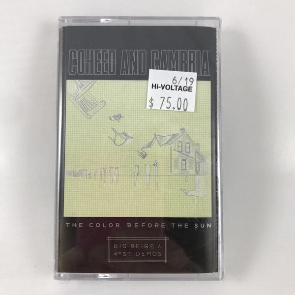 Cassettes Coheed And Cambria – The Color Before The Sun (Big Beige- 4th Street Demos) CASSETTE USED Still Sealed 2317