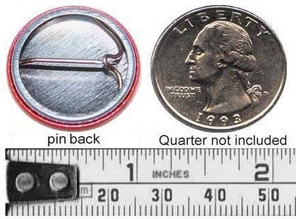 Classic beer x 20 1" inch (25mm) button pins bartender bars