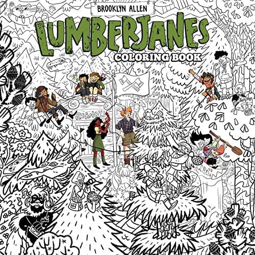Coloring Book Lumberjanes Coloring Book  - Paperback 9781684152094