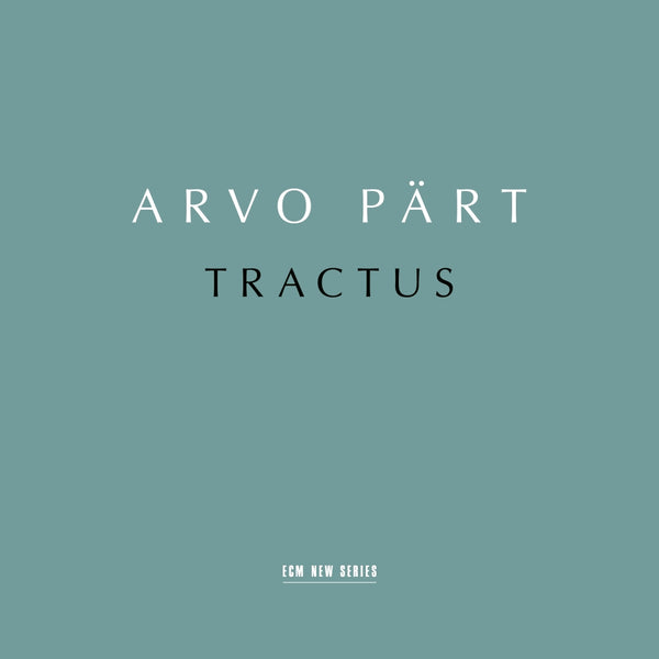 Arvo Part: Tractus 2LP NEW