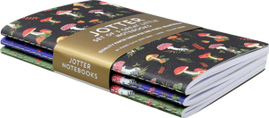 Jotter Mini Notebook Sets: Mushrooms