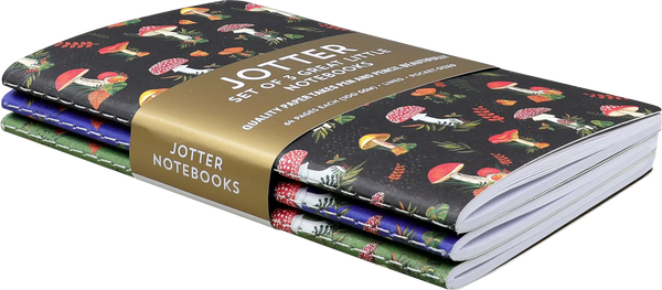 Jotter Mini Notebook Sets: Mushrooms