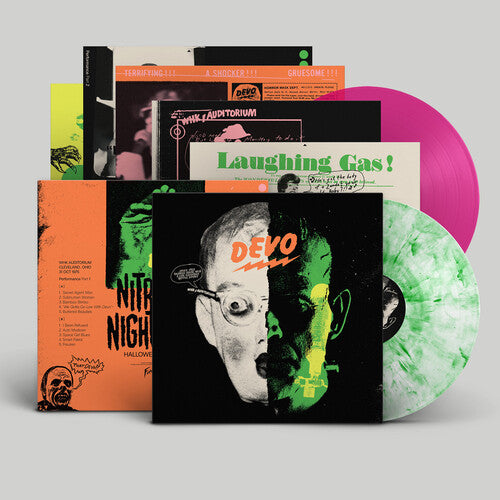 Devo - Nitrous Nightmare Halloween Live '75 - Haunted Striptease 2LP NEW Color Vinyl