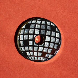 Disco Ball Stylish Enamel 45 Adaptor (Vinyl Accessory)