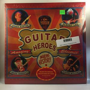 Discount New Vinyl Albert Lee-Amos Garrett-James Burton - Guitar Heroes LP NEW 180G W- DOWNLOAD 10005298