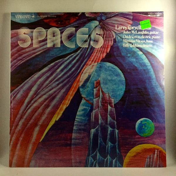 Discount New Vinyl Larry Coryell - Spaces LP NEW Vanguard Reissue 10000751