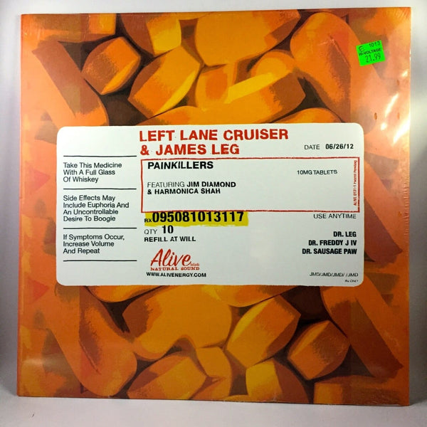 Discount New Vinyl Left Lane Cruiser & James Leg - Painkillers LP NEW 10003275