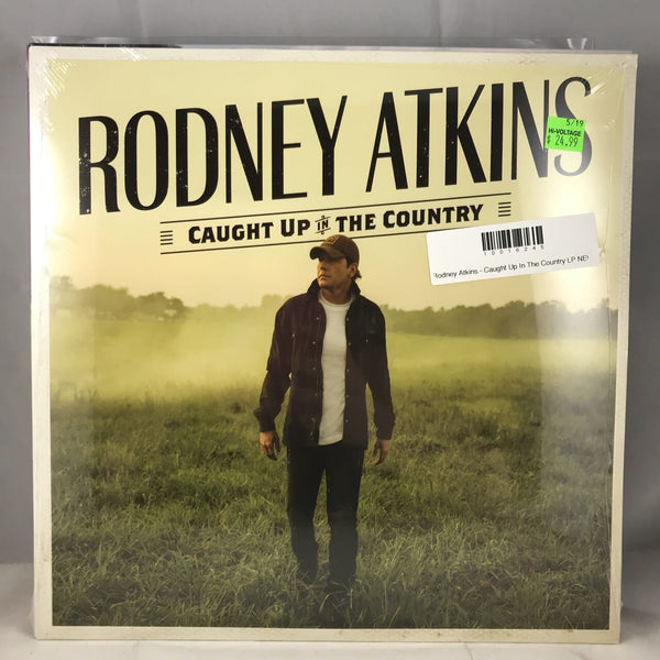 Discount New Vinyl Rodney Atkins - Caught Up In The Country LP NEW 10016245
