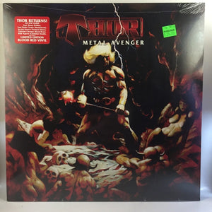 Discount New Vinyl Thor - Metal Avenger LP NEW Blood Red Vinyl 10006902