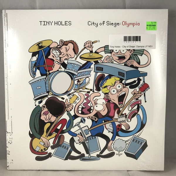 Discount New Vinyl Tiny Holes - City of Siege: Olympia LP NEW 10016415