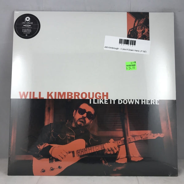 Discount New Vinyl Will Kimbrough - I Like It Down Here LP NEW 10016061