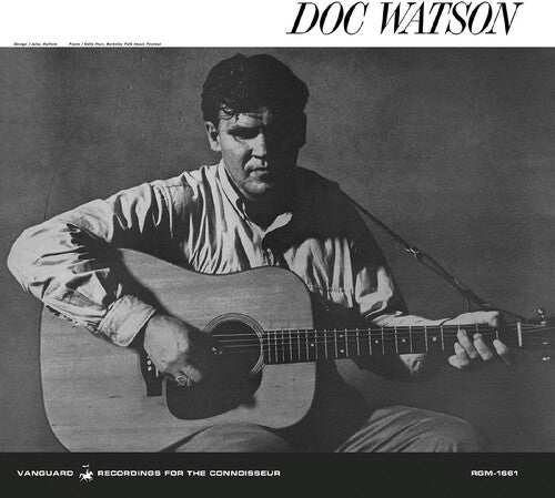 Doc Watson - Doc Watson LP NEW Blue Vinyl