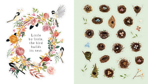 A Bird Lover's Sticker Book: Hardcover
