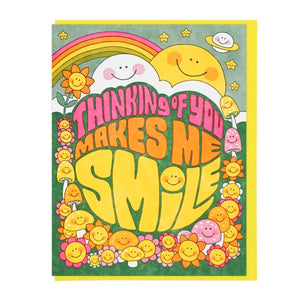 Greeting Cards Thinking Of You Makes Me Smile 993261