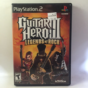 Guitar Hero III - Legends Of Rock PS2 Game Only 10009692-1