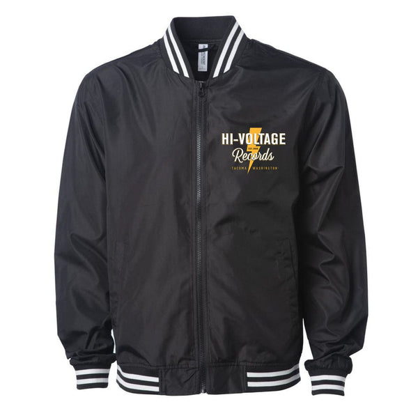 Hi-Voltage Merch Hi-Voltage Bomber Jacket - Black
