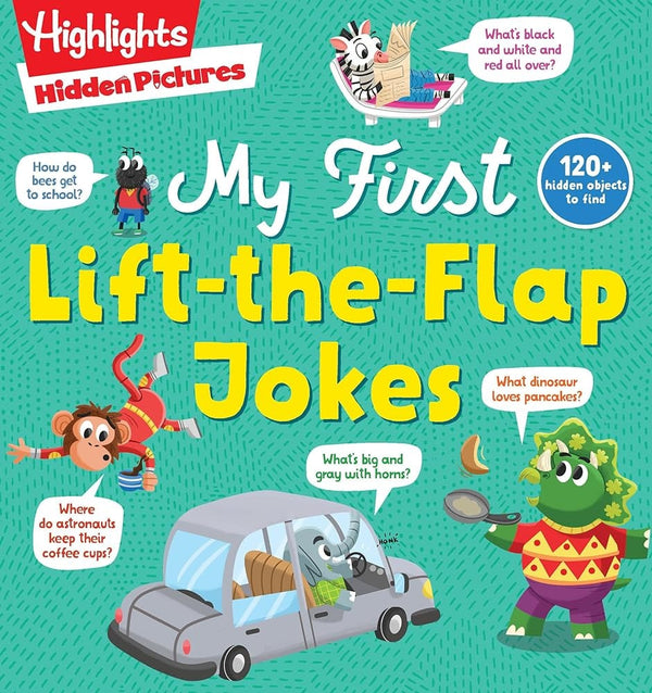 Hidden Pictures My First Lift-the-Flap Jokes (Highlights Joke Books) by Highlights 9781644723319