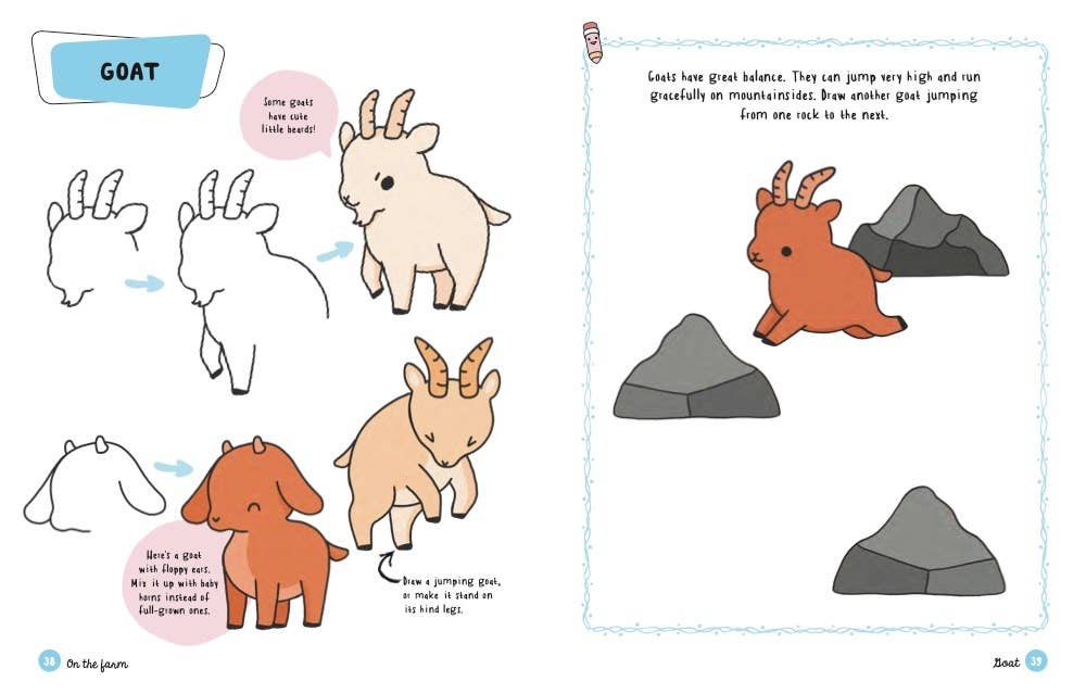 How to Draw Cute Animals by Angela Nguyen – Hi-Voltage Records