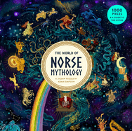 The World of Norse Mythology a 1000-Piece Jigsaw Puzzle: By Adam Simpson