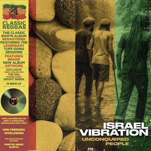 Israel Vibration - Unconquered People LP NEW Color Vinyl