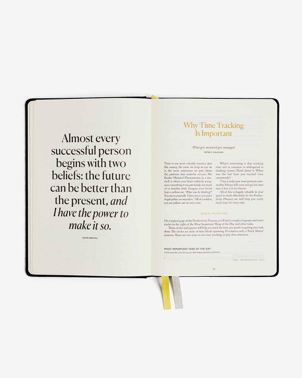Journal Black Productivity Planner 9780991846221